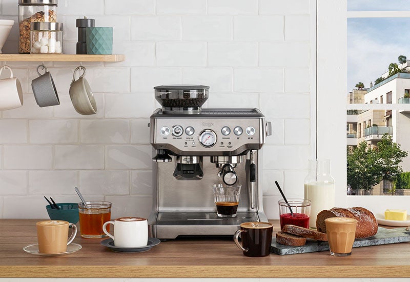 the Barista Express™ Stainless Steel - Sage - Koffiestore.nl