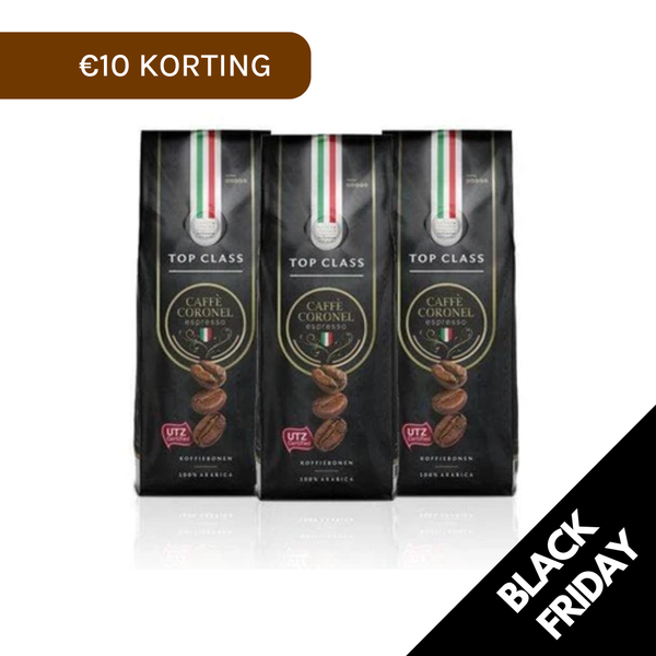 Caffè Coronel Top Class koffiebonen Italiaans 3kg