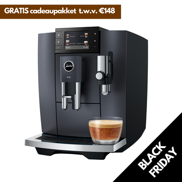 Jura E8 Cosmic Black (ED) - Koffiestore.nl Official Jura Dealer
