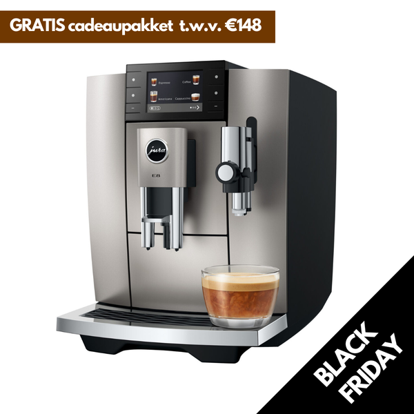 Jura E8 Midnight Silver (ED)