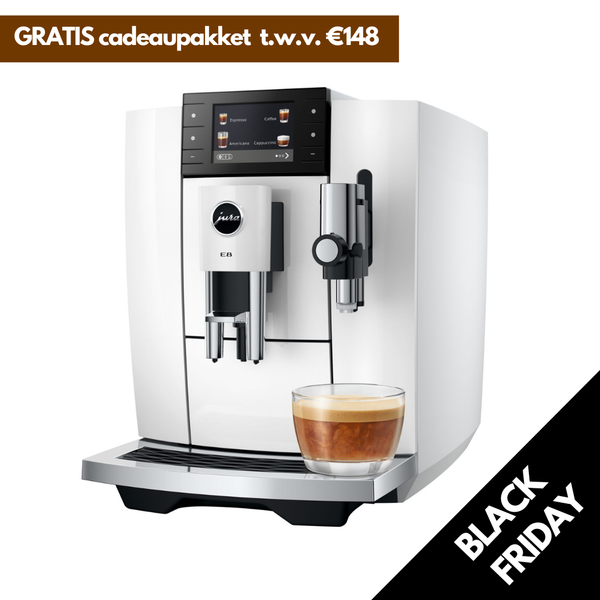 Jura E8 Piano White (ED)