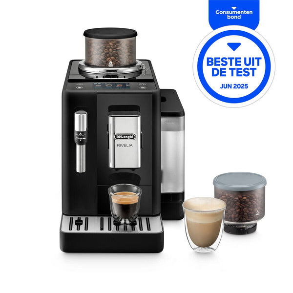 De'Longhi Rivelia Onyx Black EXAM440.35.B - De'Longhi - Koffiestore.nl