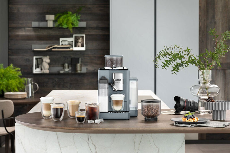 De'Longhi Rivelia Pebble Grey EXAM440.55.G - De'Longhi - Koffiestore.nl