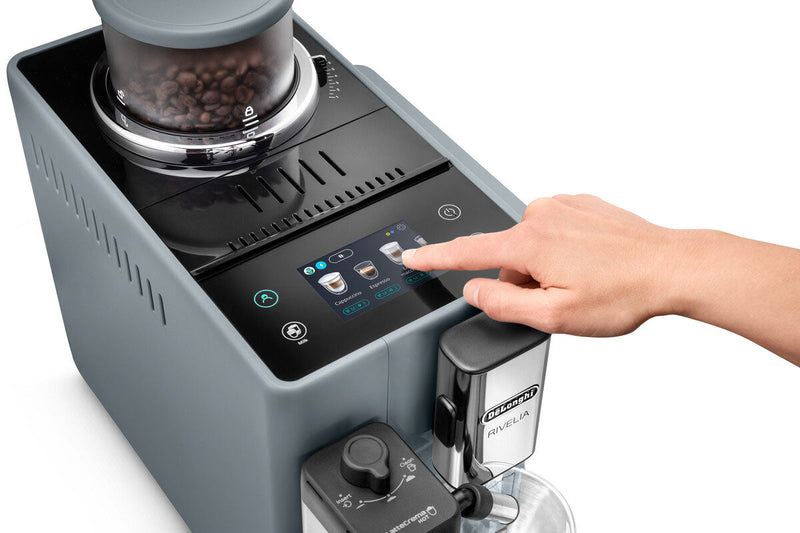 De'Longhi Rivelia Pebble Grey EXAM440.55.G - De'Longhi - Koffiestore.nl