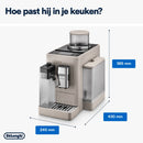 De'Longhi Rivelia Sand Beige EXAM440.55.BG - De'Longhi - Koffiestore.nl