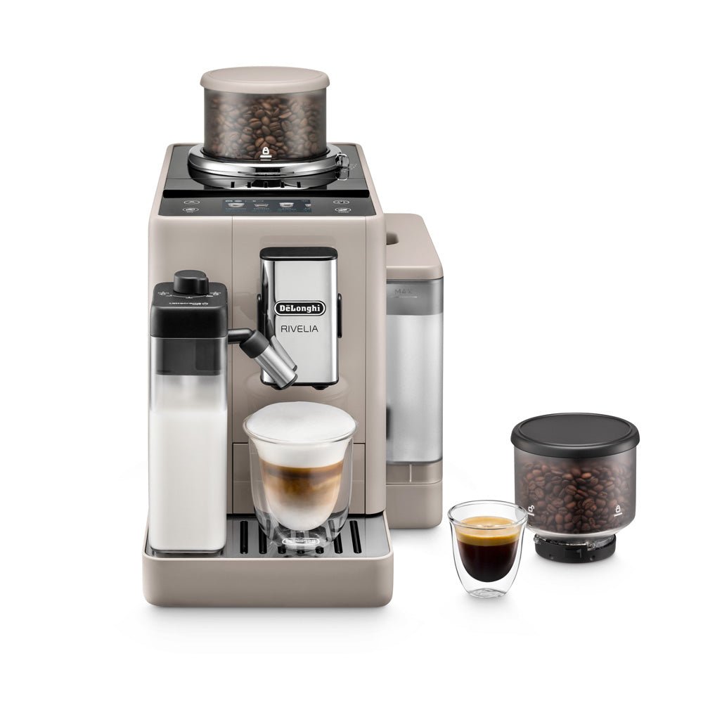 De'Longhi Rivelia Sand Beige EXAM440.55.BG | Koffiestore.nl