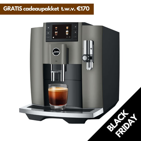 Jura E8 Dark Inox (EC) - Jura - Koffiestore.nl