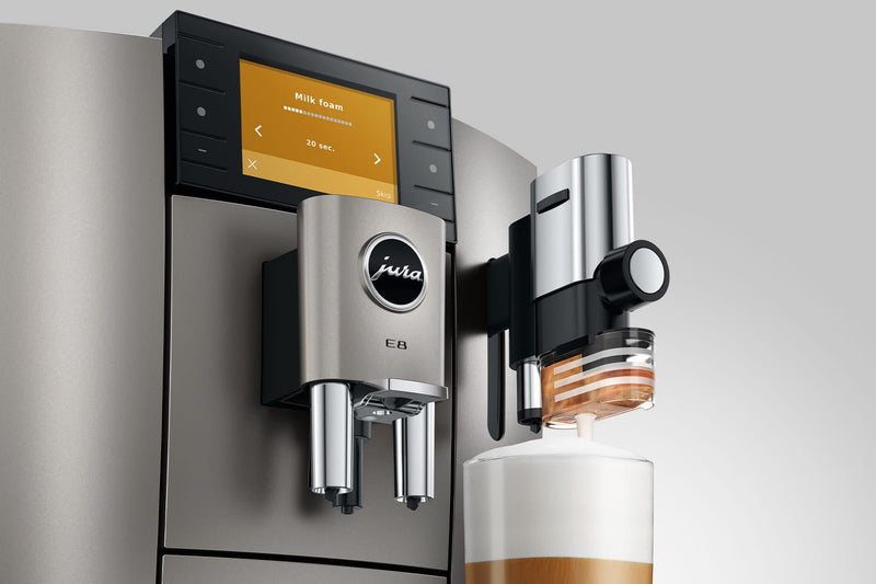 Jura E8 Midnight Silver (ED) - Jura - Koffiestore.nl