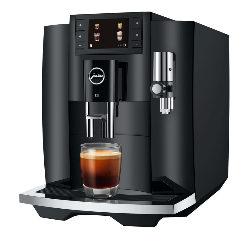 Jura E8 Piano Black (EC) Demomodel - Jura - Koffiestore.nl