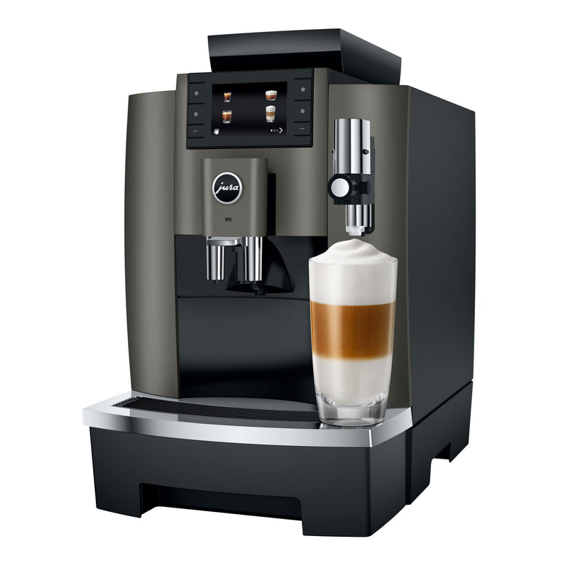 Jura W8 Dark Inox (EA) - Jura - Koffiestore.nl