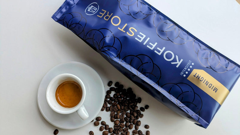 Koffiestore Midnight Koffiebonen 750g - Koffiestore.nl - Koffiestore.nl