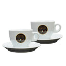 Caffè Coronel Italiaanse Cappuccinokopjes 2 stuks - Koffiestore.nl