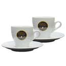 Caffè Coronel Italiaanse Lungokopjes 2 stuks - Koffiestore.nl