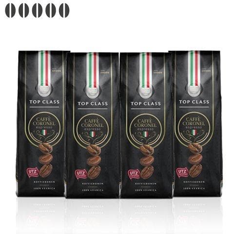 Top Class Italiaanse koffiebonen 4kg - Koffiestore.nl